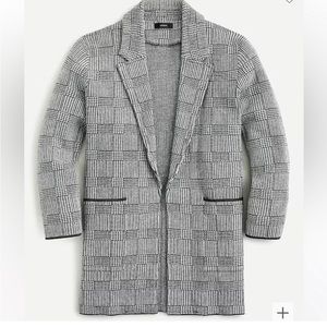 J Crew Sophie Blazer in Glen Plaid